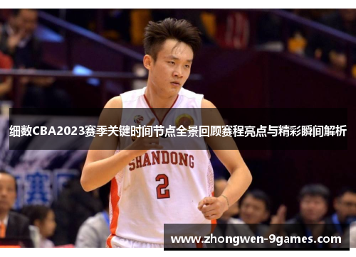细数CBA2023赛季关键时间节点全景回顾赛程亮点与精彩瞬间解析